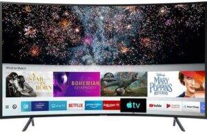 Polystar 65 Inches Andriod Smart Curve Tv With Youtube, Netflix, Facebook