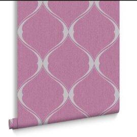 pink and grey wallpaper - Tell Me