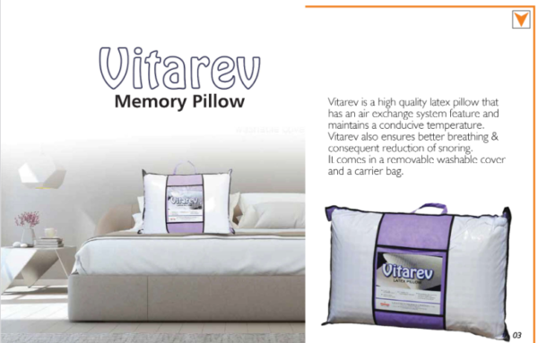 vitarev memory pillow
