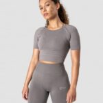 Seamless Cropped 2piece active wear