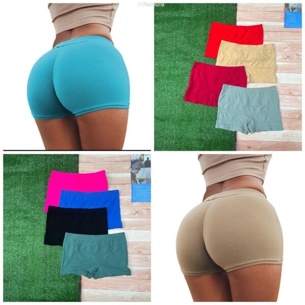 spandex comfy booty shorts