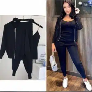 women's 3 piece track suit