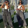 Baggy Denim Dungarees