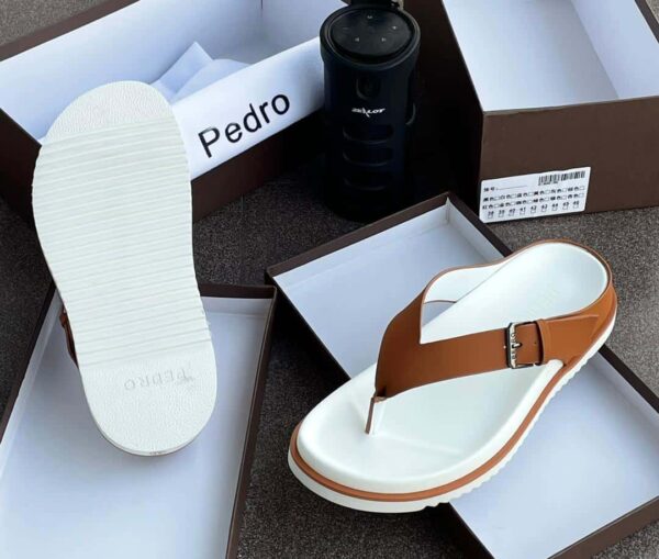 Luxury Leather Palm Slippers