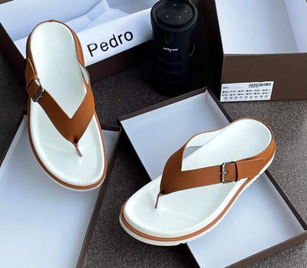 Luxury Leather Palm Slippers