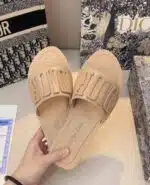 unique dior ladies slippers