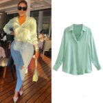 Silk Shirt For Ladies