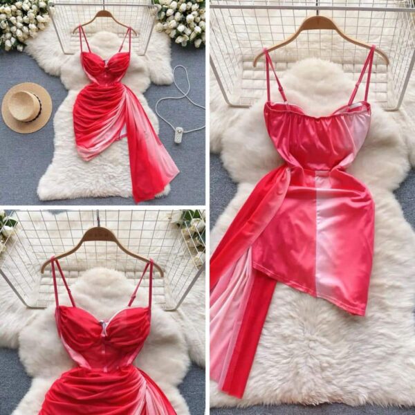 Mini Burst Padded Dress