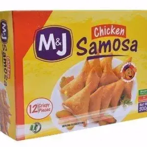 M and J Chicken Samosa 300g x12