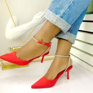 Comfortable Ladies High Heel Pointed Toe Shoes