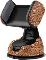 trendy bling car phone holder