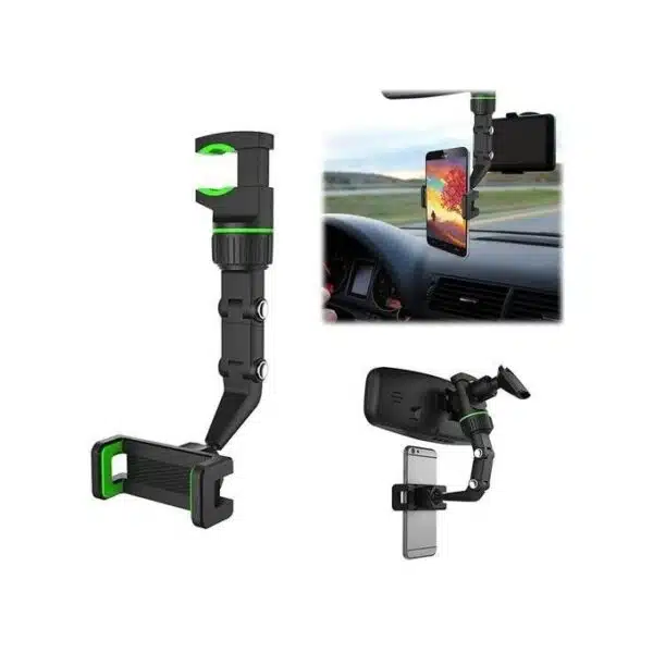 rear view mirror phone holder