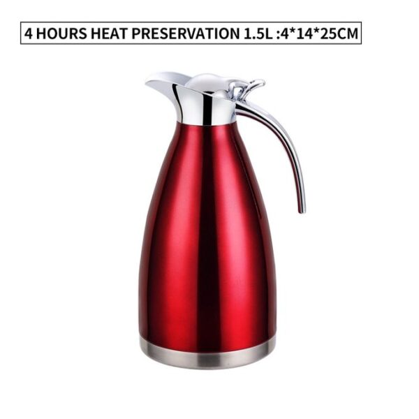 generic stainless steel thermal coffee carafe vacuum bottle