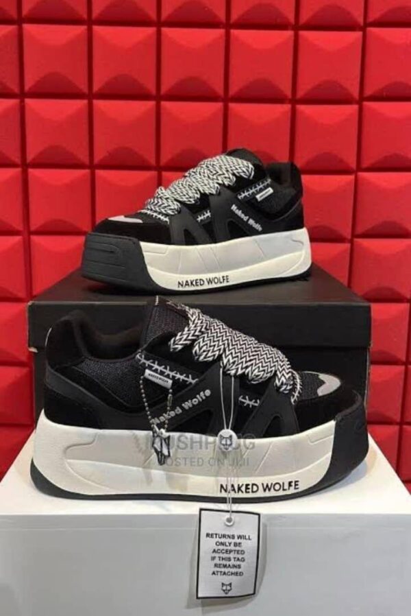 chunky sole sneakers