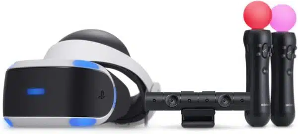 ps4 vr kit + 3 games