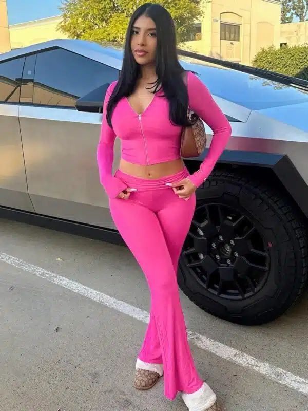 pink long