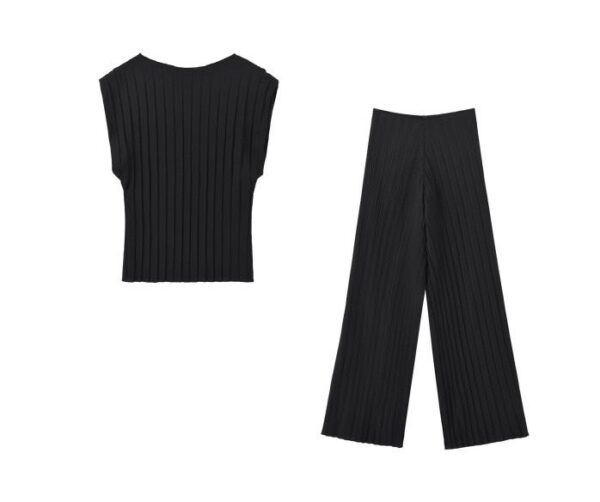women's knitted two piece sweater sets