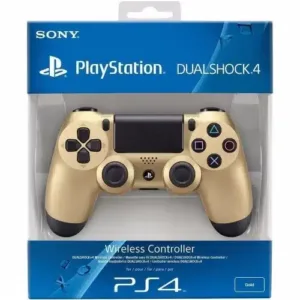 PS4 DUAL SHOCK WIRELES CONTROLER GOLD