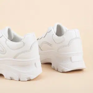 Chunky Sole White Sneakers