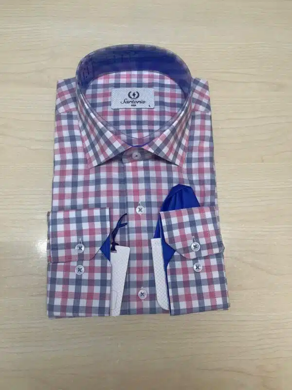 men's check shirt