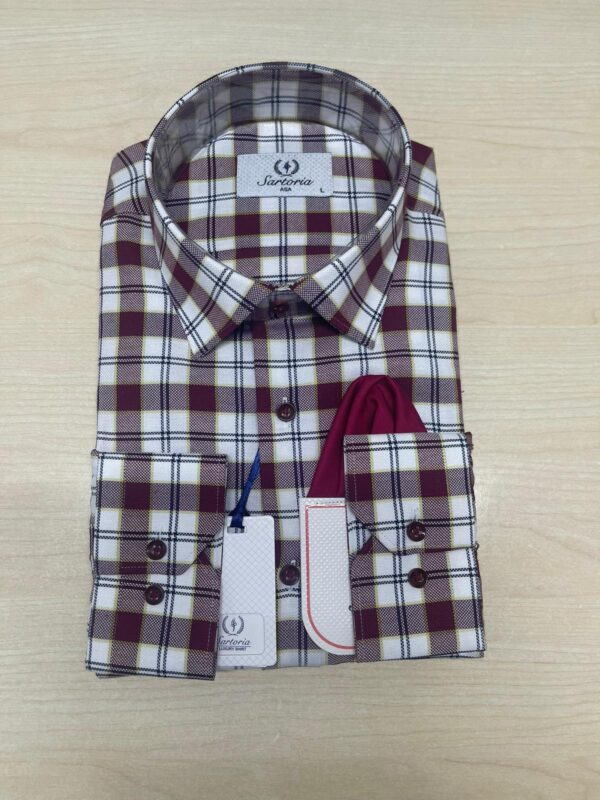 men's check shirt
