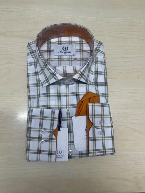 men's check shirt