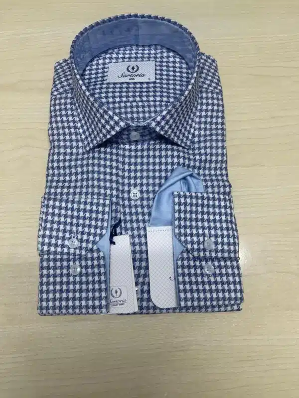 men’s check shirt