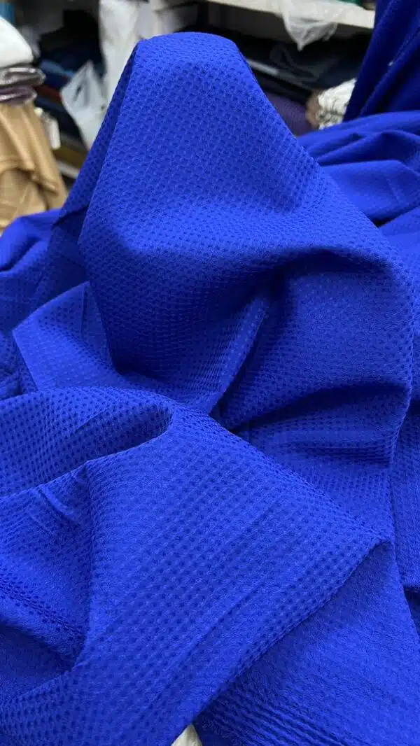 pure tissue cotton fabric (royal blue)