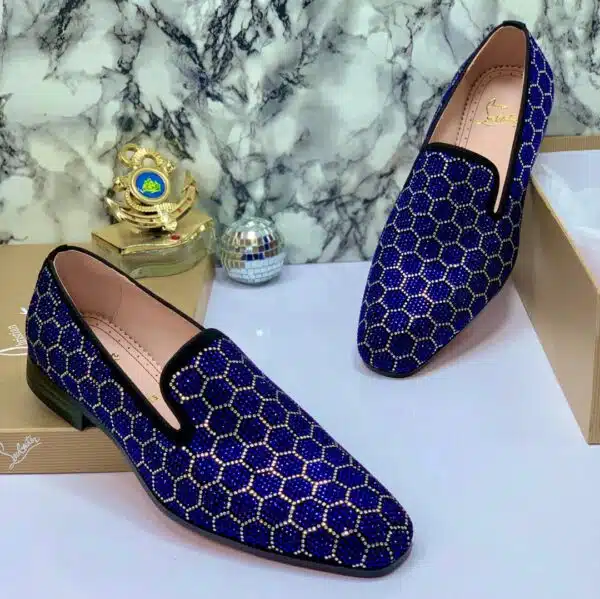 designer men stoned shoe