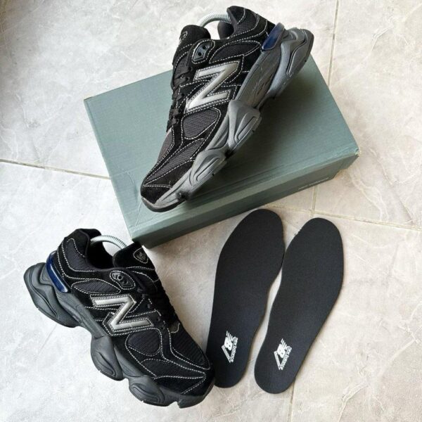 triple black suede sneakers