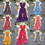 Abstract Print Wide-Leg Jumpsuit