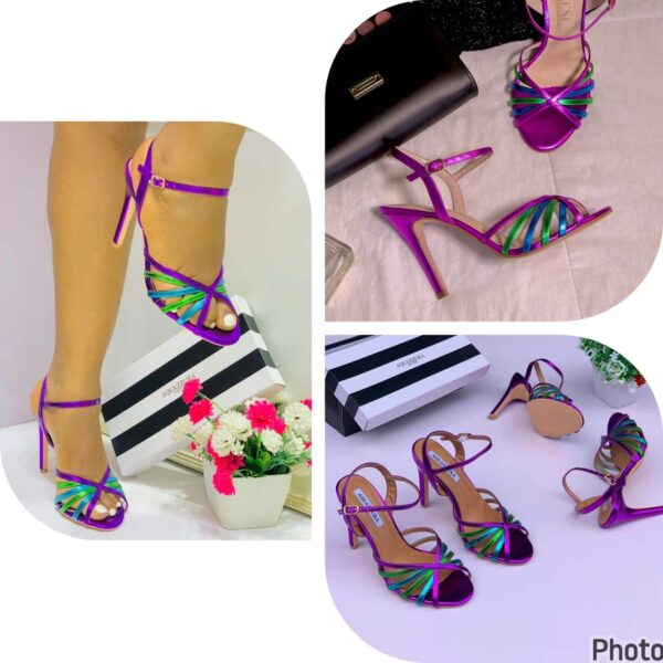 strappy heel sandals