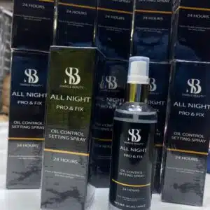 SB oil control setting spray