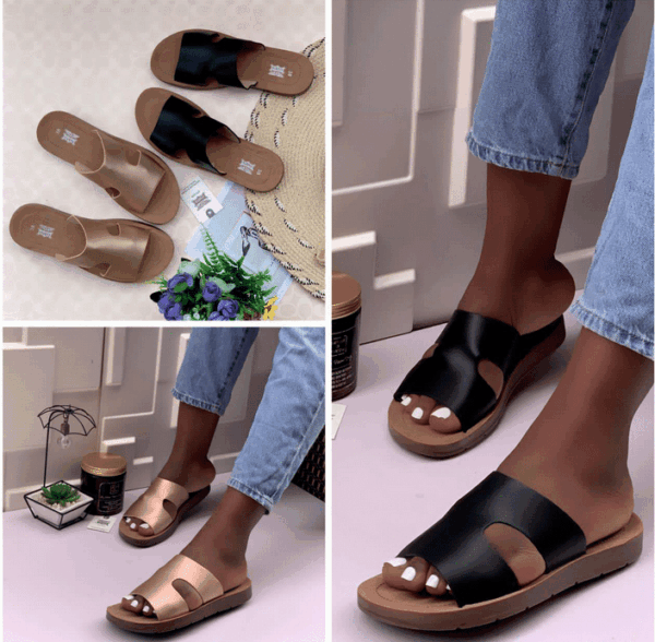 women comfort slip-on slippers
