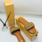 Ladies Wooven Slippers