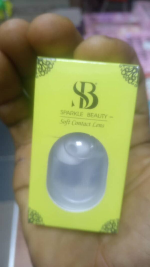 sb white contact lens