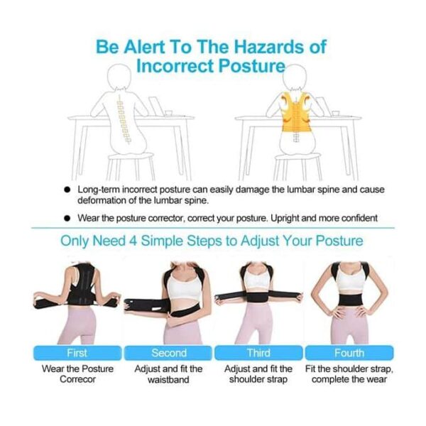 hunchback correction belt posture corrector