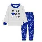 matching family cotton  pajamas set