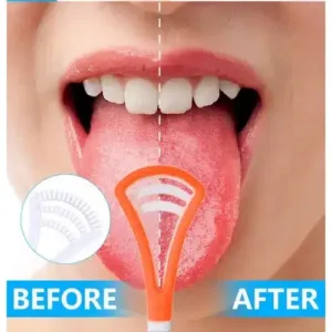 Plastic Tongue Cleaner And Scraper