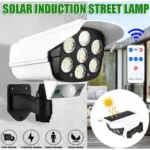 solar security motion sensor light