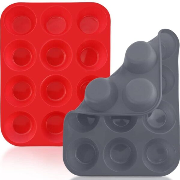 silicon cupcakes baking mould