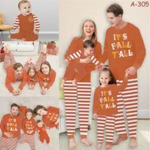 Cotton family Christmas pajamas