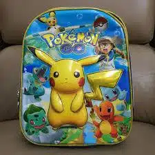 Unisex Pokemon Printed School Bag