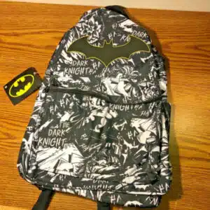 NEW BATMAN DC COMIC BACKPACK