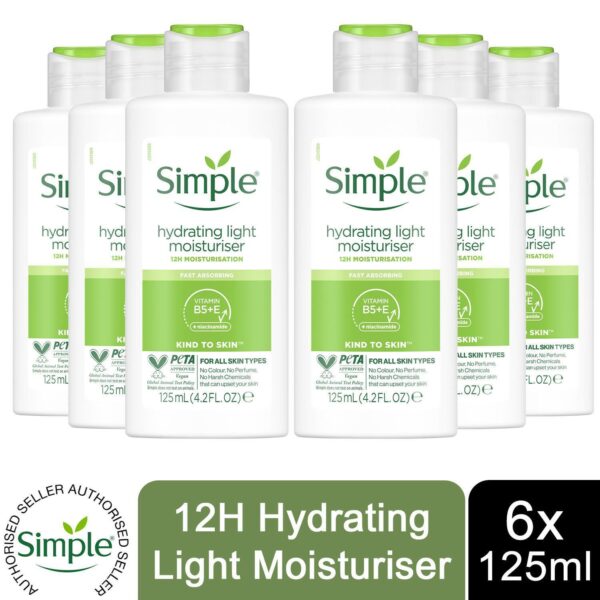 simple hydrating light moisturizer 125ml