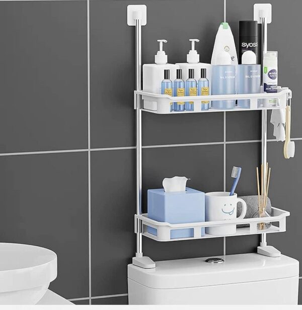 2 layers storage rack