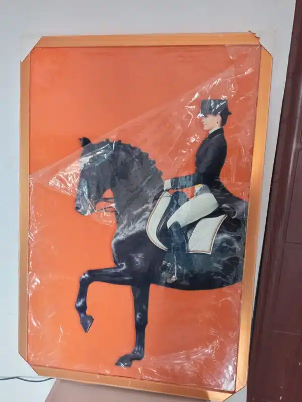 dazzling crystal porcelain painting