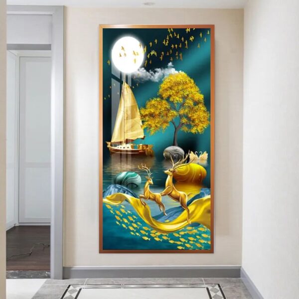 crystal porcelain painting 20 x 24 2