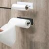 PAPER TOWEL AND TISSUE HOLDER