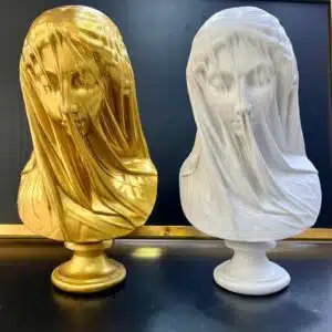 Beautiful Veiled Bride Figurine